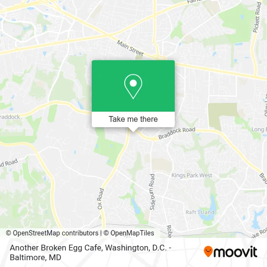 Another Broken Egg Cafe map
