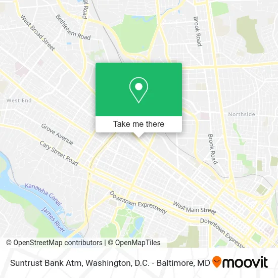 Suntrust Bank Atm map