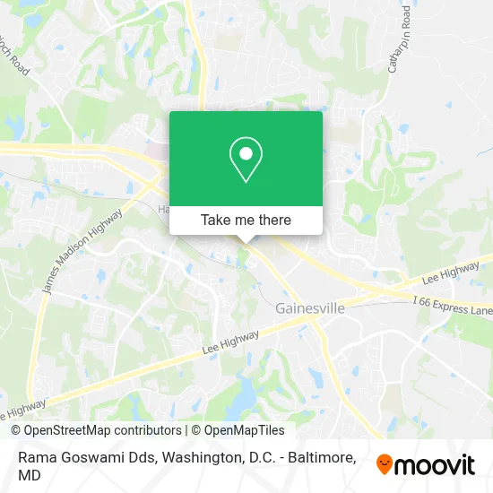 Rama Goswami Dds map