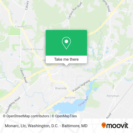 Monarc, Llc map
