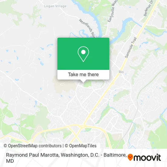 Raymond Paul Marotta map