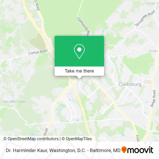 Dr. Harminder Kaur map