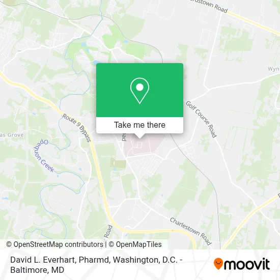 David L. Everhart, Pharmd map