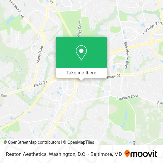 Reston Aesthetics map