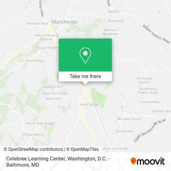 Celebree Learning Center map