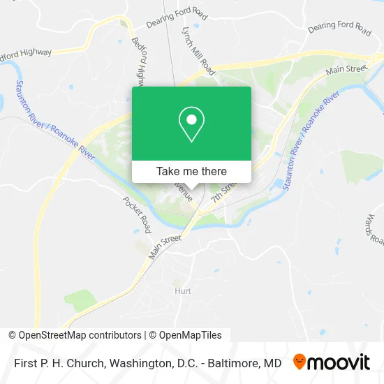 First P. H. Church map