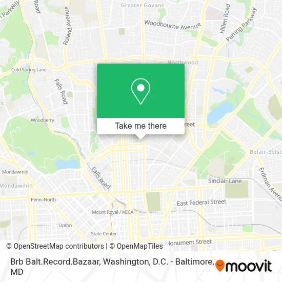 Brb Balt.Record.Bazaar map