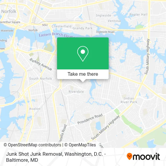 Junk Shot Junk Removal map
