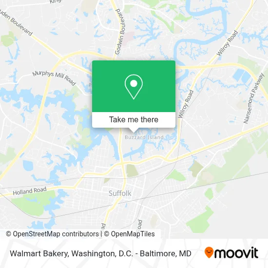 Walmart Bakery map