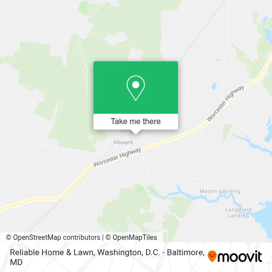 Reliable Home & Lawn map