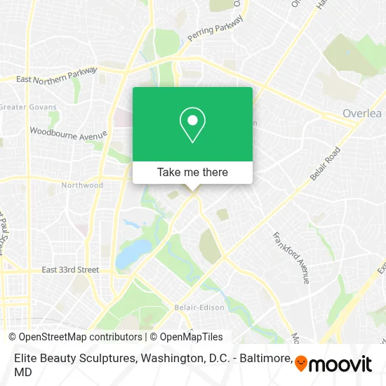 Elite Beauty Sculptures map