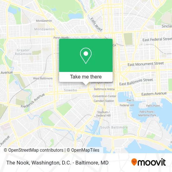 The Nook map
