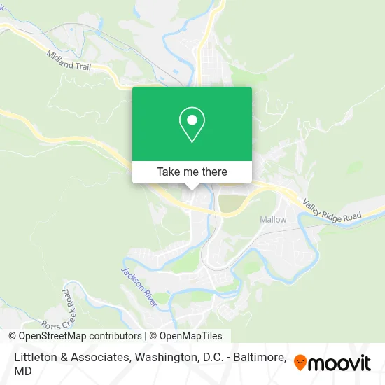 Littleton & Associates map