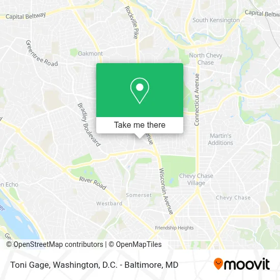 Toni Gage map