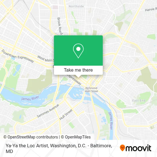 Ya-Ya the Loc Artist map