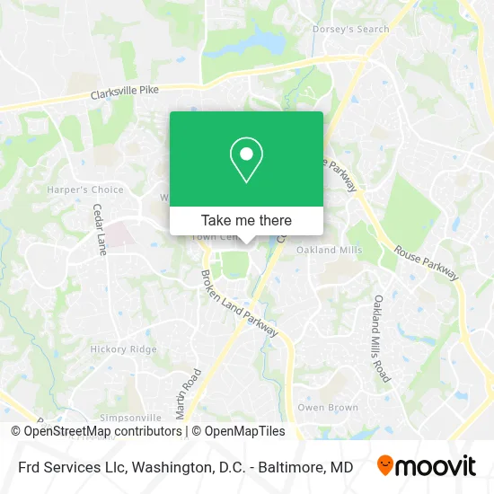 Frd Services Llc map