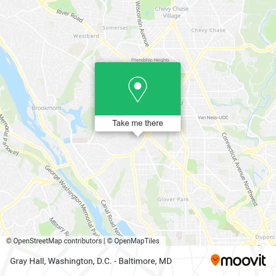 Gray Hall map