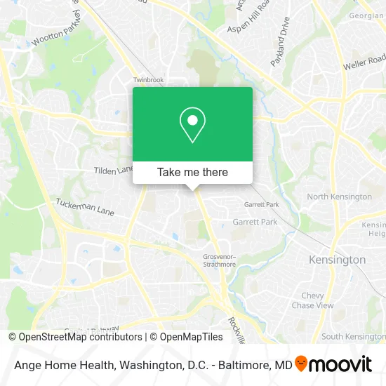 Ange Home Health map