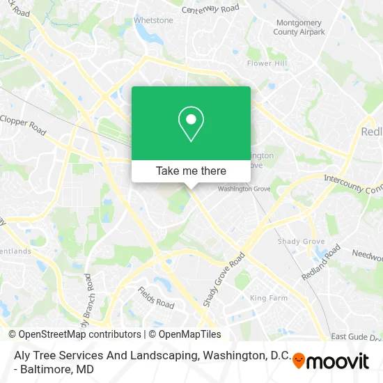 Aly Tree Services And Landscaping map