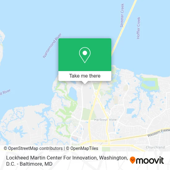 Lockheed Martin Center For Innovation map