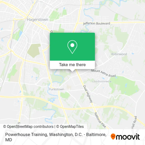 Powerhouse Training map