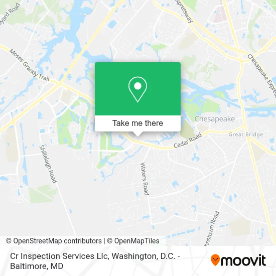 Cr Inspection Services Llc map