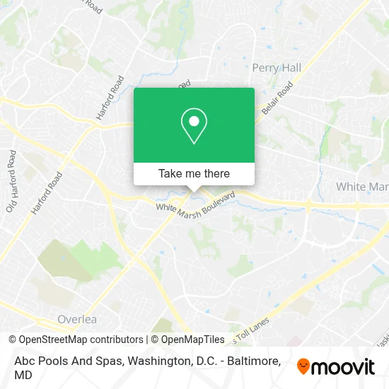 Abc Pools And Spas map