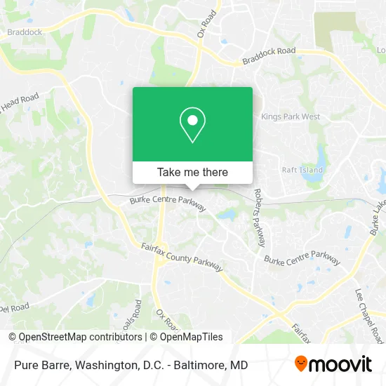 Pure Barre map