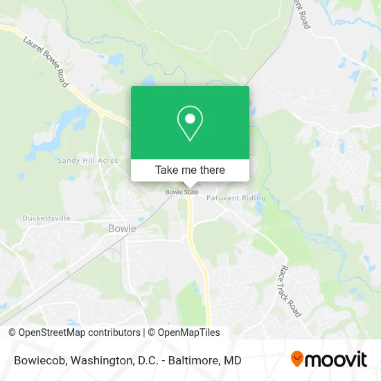 Bowiecob map