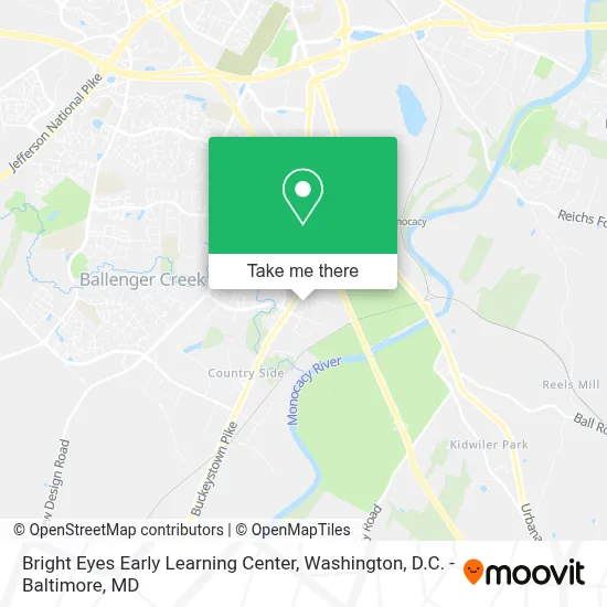 Bright Eyes Early Learning Center map