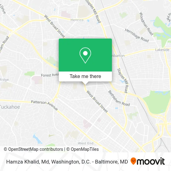 Hamza Khalid, Md map