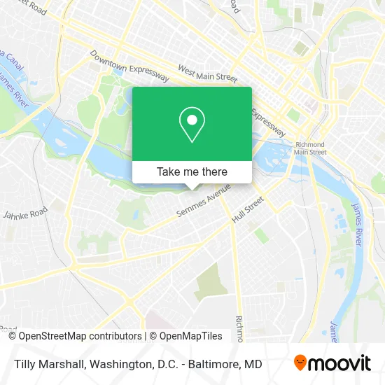Tilly Marshall map
