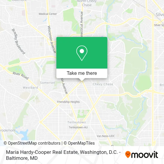 Maria Hardy-Cooper Real Estate map