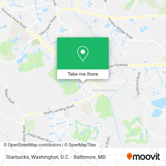 Starbucks map