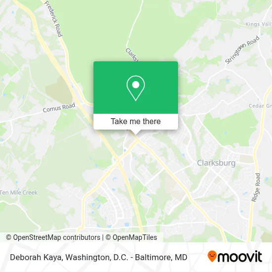 Deborah Kaya map