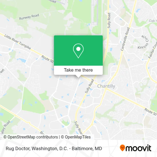 Rug Doctor map