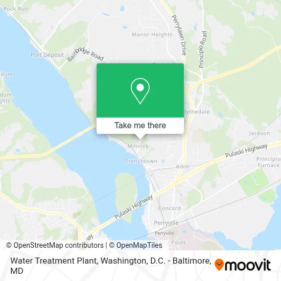 Water Treatment Plant map