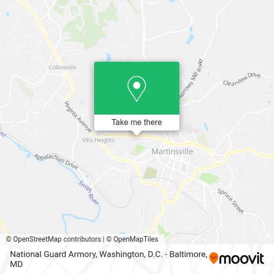 National Guard Armory map