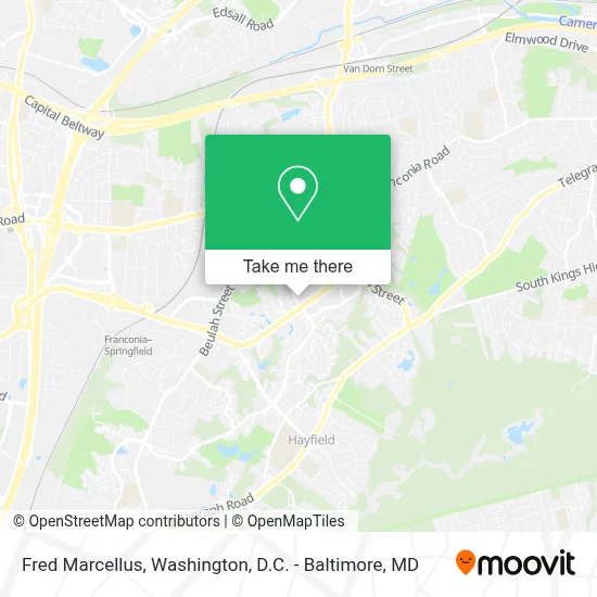 Fred Marcellus map