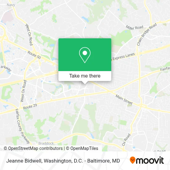 Jeanne Bidwell map