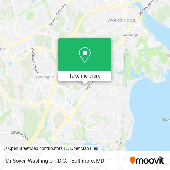 Dr Soyer map