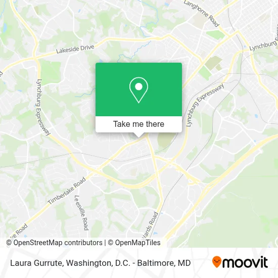Laura Gurrute map