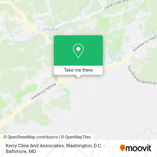Kerry Cline And Associates map