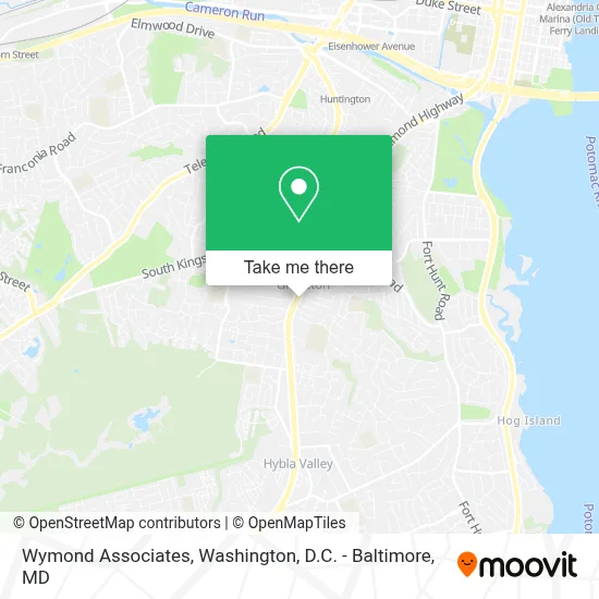 Wymond Associates map