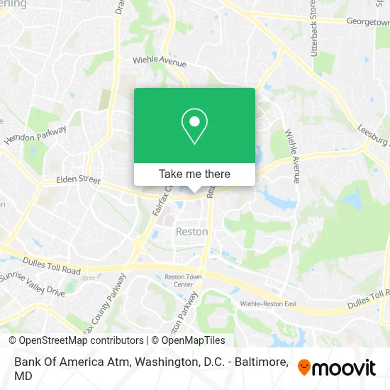 Bank Of America Atm map