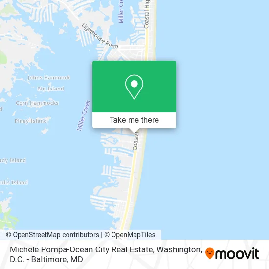 Michele Pompa-Ocean City Real Estate map