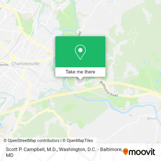 Scott P. Campbell, M.D. map