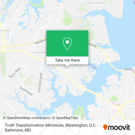 Truth Transformation Ministries map
