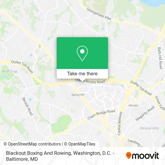 Blackout Boxing And Rowing map