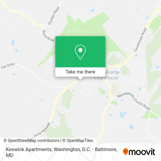 Keswick Apartments map